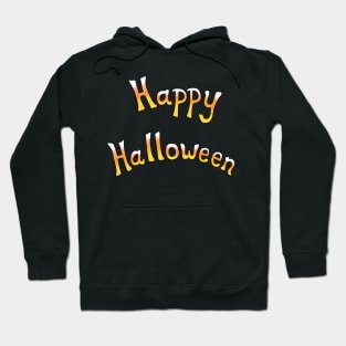 Happy Halloween Candy Corn Pattern Hoodie